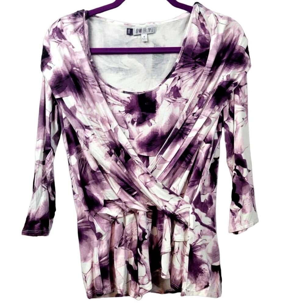 Jennifer Lopez Long Sleeve Blouse‎ Size M